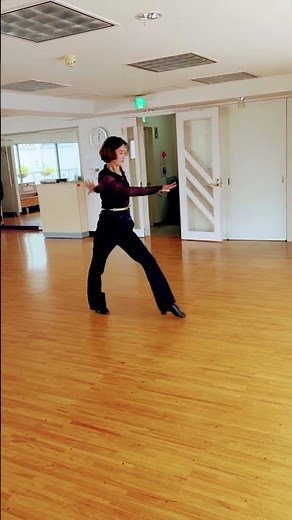 Solo Rumba demo in my group lesson