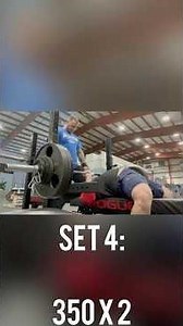 Wendler 5/3/1 Original 5/3/1 Bench Press (350 X 2) C4W2