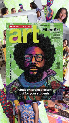 3.9K views · 36 reactions | ✂️ The Scholastic Art magazine team partnered with artist and creator Bisa Butler to create a free hands-on project and interactive lesson on portraiture and fiber art for grades 7-12! Link in comments. | Scholastic Teachers | Facebook
