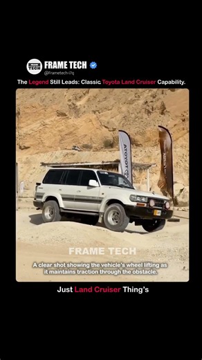 The Land Cruiser is still the king of off-road #LandCruiser #OffRoad #4x4