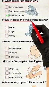 first aid quiz