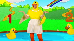 好玩的英语儿歌《Five Little Ducks》，早教英语儿歌必备