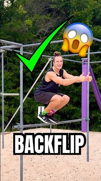 BACKFLIP ONTO A BAR 😱