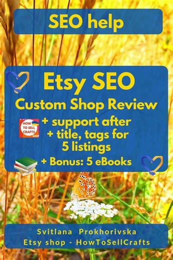 Etsy shop for Beginners: SEO help, Etsy shop review 2026 ❤️🎁📚