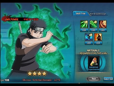 Shisui Susano Full SB Showcase | Naruto Online
