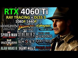 RTX 4060 Ti | Test in 25 Games | Ray Tracing & DLSS 3 | 1080p - 1440p | Detailed Test | 2025