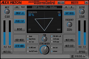 【無料】1つのノブでトラックのステレオ幅を拡大または制限する、A1Audio「A1StereoControl」が無償配布中！ | Computer Music Japan