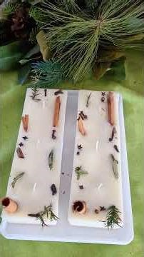 Two Embellished Candles Pumpkin Spice 🫚 Scent #soywaxcandle #edgyscents