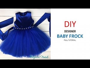 Diy Designer Baby Frock Cutting And Stitching Full Tutorial
