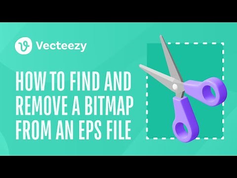 How to Find and Remove a Bitmap From an EPS File