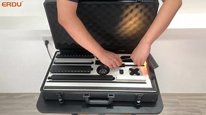 UT16 track light series display box makes your product display easier and more intuitive! 💡 Convenient display: The display box is equipped with a variety of lighting fixtures, including floodlights, grille lights, rotating grille lights, folding grille lights, track lights, etc. 💡 Comes with power supply: The display box has a built-in power supply, no need for cumbersome installation process, just turn on the power and the lamp will light up immediately, visually displaying the unique charm 