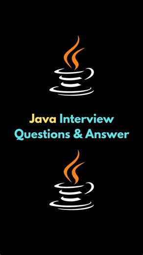 EduAshthal on Instagram: "Java Interview Questions & Ans part-1 ⁉️ . . 🗣️ Share with job seekers ✅ . . 👉 Follow us @eduashthal ✅ . . Tags: #eduashthal #javaquestions #javaquestion #javainterviewquestions #javainterviewprep #javaprogramminglanguage #javaconcepts #javatutorial #efficientprogramming #coderslife💻👓 #backenddeveloper #technicalquestions #hrquestions #interviewquestionandanswer #corejava #javabasics #interviewprep #fullstackdeveloper #javajavajava"