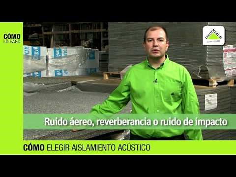 Cómo elegir aislamiento acústico - LEROY MERLIN