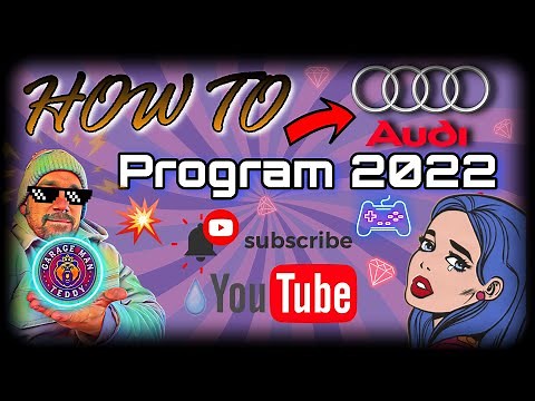 How To Program a 2022 Audi Homelink garage door opener remote