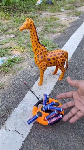Remote control rabbit and giraffe unboxing 🔥🔥🎉