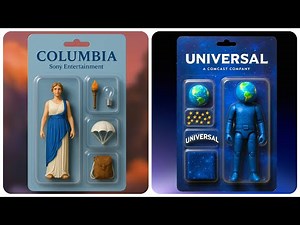 Movie Studio Action Figures by AI