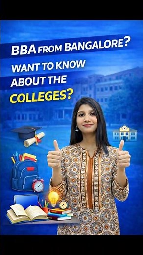 BBA Colleges in Bangalore | Admission Process Fees ROI Placements Career Scope #bba #cuet