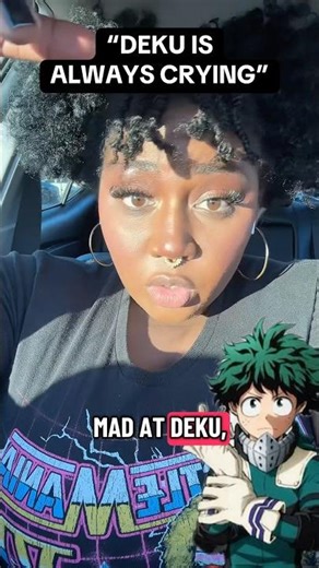 “Deku is always crying in My Hero Academia!”