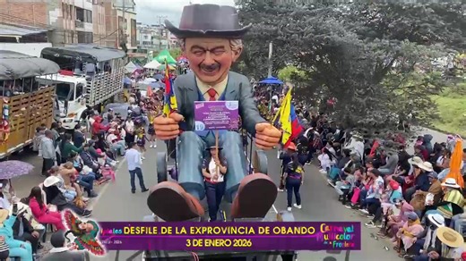 Desfile de la ex provincia de Obando 3 de enero 2026 | Cnc Ipiales