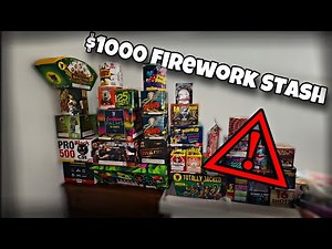 2025 4th of July Firework Stash !!😎