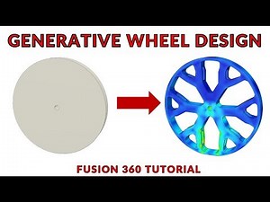 Design the Best Wheel with Fusion 360 and Generative Design