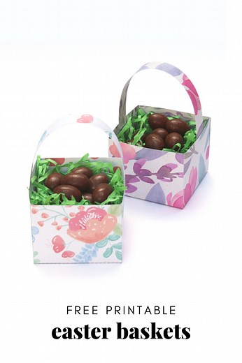 Easter Basket Template (Free Printable) — Gathering Beauty