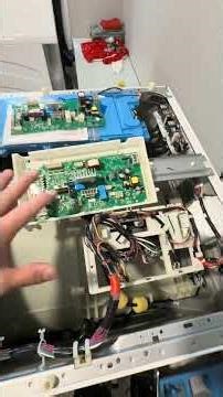 GE Main Board Replacement GFW850SSN0WW #shorts #diy #washingmachine
