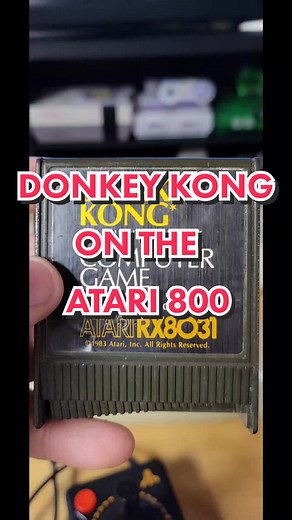 Exploring Donkey Kong on Atari 800