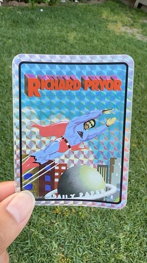 💥Super Pryor💥 . Prismatic sticker pack available at rockinpins.com . #richardpryor #stickers #sticker #prismaticstickers | Richard Pryor