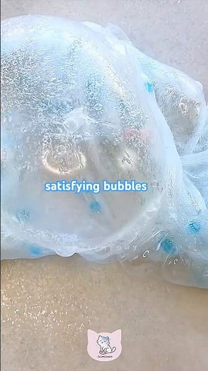 Only bubble pops! 🫧 Satisfying Korean clear slime ASMR