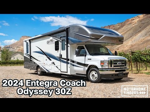 SOLD - 2024 Entegra Odyssey 30Z Class | Modern Farmhouse Style and Solar! | Motorhome Finders