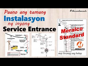Paano ang Tamang Instalasyon ng inyong Service Entrance? (Electrical Service Entrance Installation)