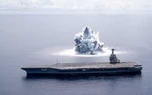 福特号(CVN-78)完成首次全舰冲击测试