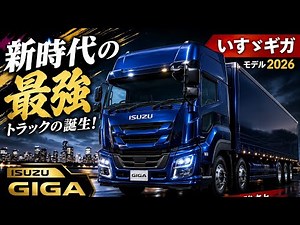 2026年式 いすゞ ギガ メタリックブルー｜圧倒的なパワーと最新技術を徹底レビュー！