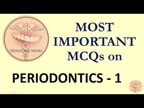 Important Periodontology MCQs - Multiple choice Questions