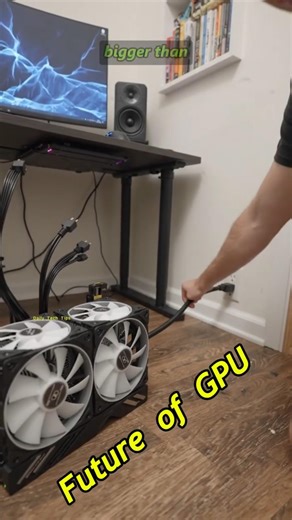 Future of GPU | Graphic Card is bigger than PC, GPU Power 💀 #gaming #computer #
