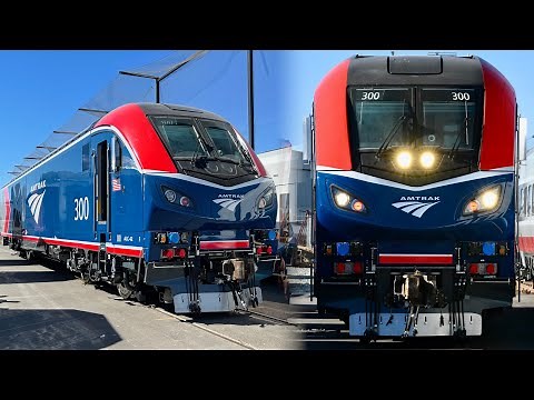 Amtrak ALC-42 New Locomotive - A First Look