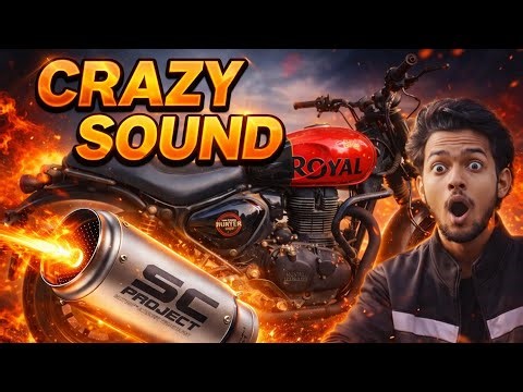 My Hunter 350 Sounds Like a Superbike | SC Project Exhaust