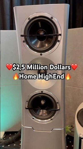 ❤️ $2,5 Million Dollars 🔥 HiEnd Stereo System ⚙️ Audiophile HiFi Home HighEnd Speaker Sound Setup
