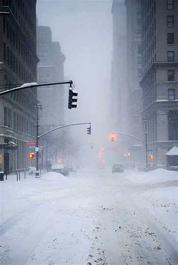 Snow Begins Falling in New York City | Explore New York City