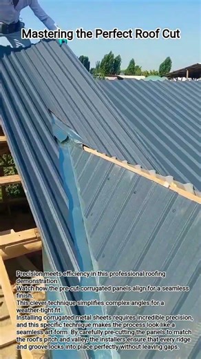 Mastering the Perfect Roof Cut