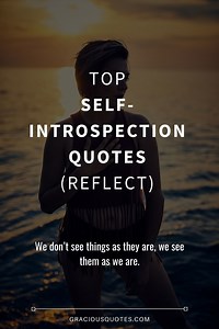Top 32 Self-Introspection Quotes (REFLECT)