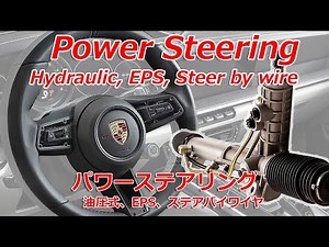 Power Steering, how it works? (Hydraulic, Electric and Steer by wire)
