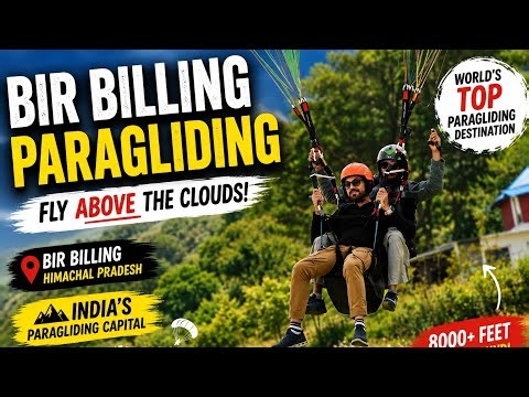 Bir Billing Paragliding | World's Best Paragliding Experience in Himachal Pradesh 🪂