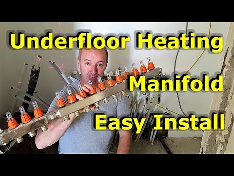 How to connect an Underfloor Heating Manifold...