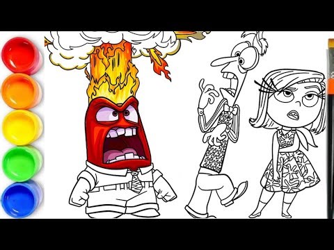 How to Draw inside out 2 Characters | Inside Out 2