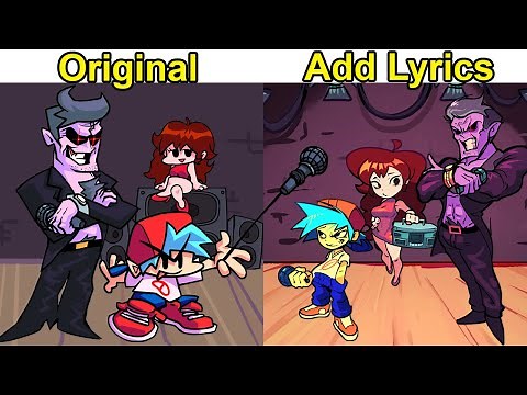 Friday Night Funkin | FNF Original vs FNF with Lyrics