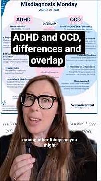 ADHD and OCD, differences and overlap