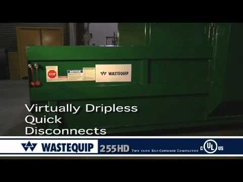The Wastequip 255HD Self-Contained Compactor