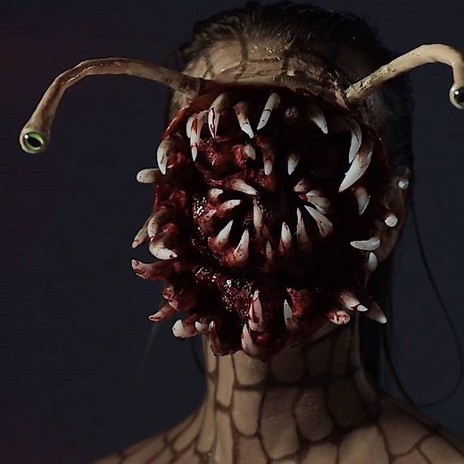 Terrifying Killer Snail Transformation | Instagram | Not sure whether or not I should be more impressed or terrified of this killer snail transformation by Ellimacs SFX IG: @ellimacssfx | By POPSUGAR Beauty | Facebook